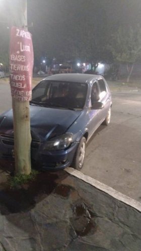 Corrientes: vecino persiguió a dos ladrones en su auto y terminó chocando
