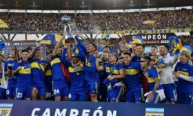 Copa de la Liga: Boca Juniors venci� por 3-0 a Tigre y sali� campe�n
