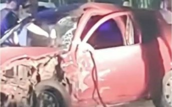 Corrientes: tres heridos graves por un accidente en Ruta 12