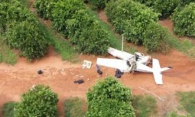 La Fuerza erea de Brasil intercept avin narco con 315 kilos de pasta base