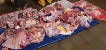 Corrientes: En moto, llevaba más de 40 kilos de carne faenada ilegalmente