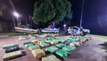 Condenaron a paraguayos detenidos en Paso de la Patria con casi dos toneladas de droga