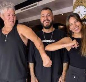 Barby Franco y Fernando Burlando se hicieron un tatuaje juntos en honor a su hija Sarah
