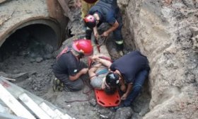 Corrientes: un obrero herido tras caer a un pozo mientras trabajaba