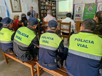 El Gobierno provincial brindó capacitaciones de seguridad vial en Lavalle
