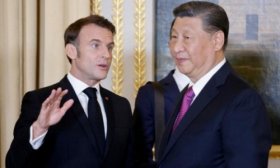 Xi Jinping y Emmanuel Macron se unieron para una tregua mundial